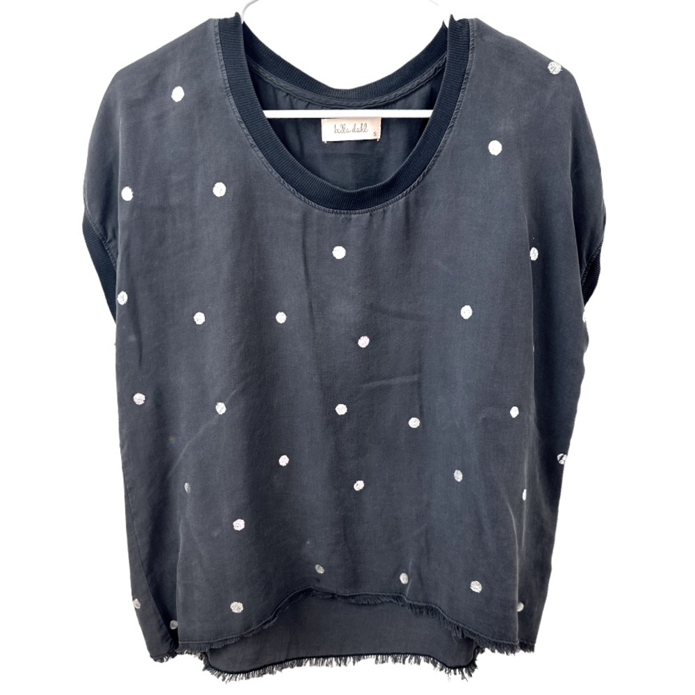 Bella Dahl Metallic Stamped Top